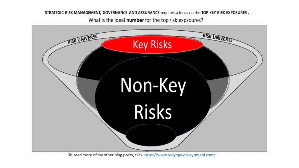 SELECTING TOP RISK EXPOSURES – HOW MANY IS IDEAL?