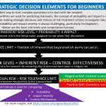 KEY RISK STRATEGIC DECISION ELEMENTS FOR BEGINNERS