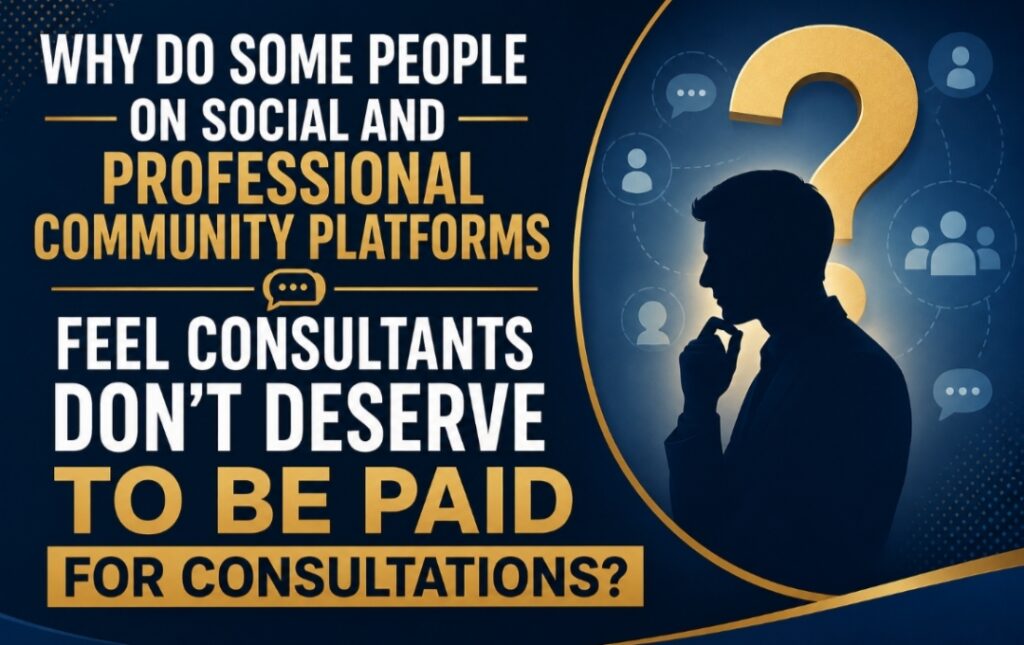 PERCEPTION RISKS – CONSULTANTS ARE USEFUL, BUT NOT VALUED.