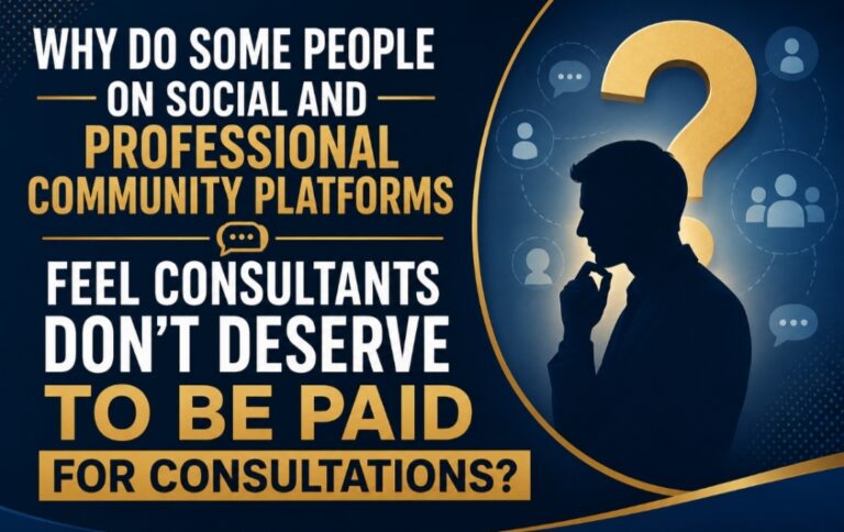 PERCEPTION RISKS – CONSULTANTS ARE USEFUL, BUT NOT VALUED.