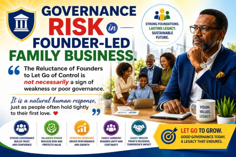 Governance Risk: Why Founders of Family Businesses Naturally Struggle to Let Go of Control